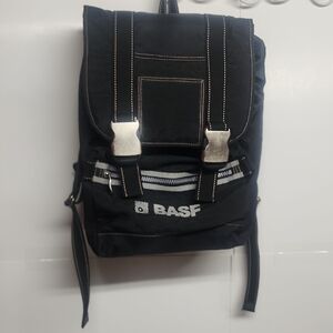 BASF Black Unisex Water-Resistant Quality Backpack
